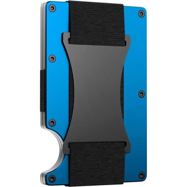 Carbon Fiber Wallet - Rfid Blocking Metal Card Holder Carbon Fiber Wallet - Rfid Blocking Metal Card Holder