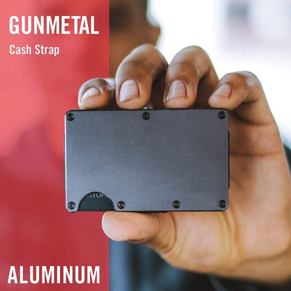 Carbon Fiber Wallet - Rfid Blocking Metal Card Holder Carbon Fiber Wallet - Rfid Blocking Metal Card Holder