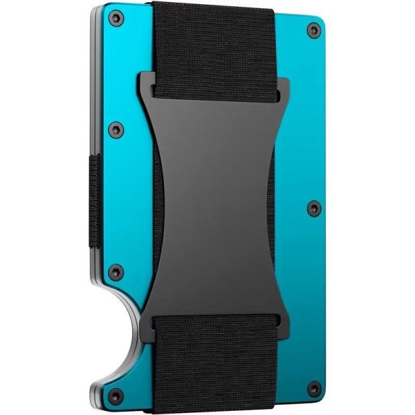 Carbon Fiber Wallet - Rfid Blocking Metal Card Holder Carbon Fiber Wallet - Rfid Blocking Metal Card Holder