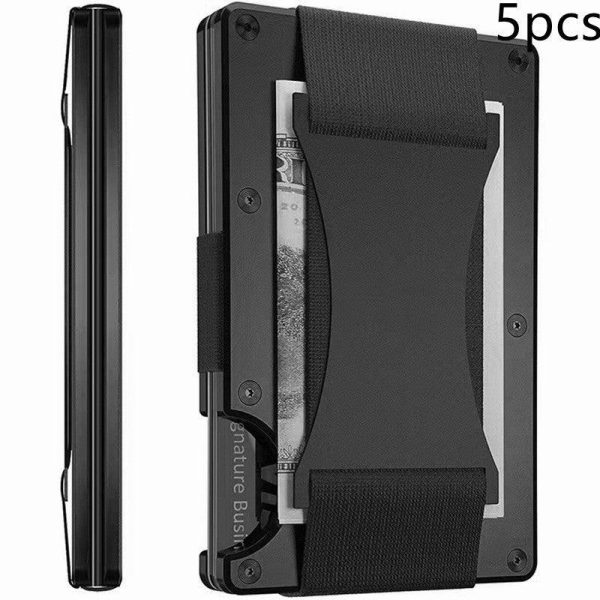 Carbon Fiber Wallet - Rfid Blocking Metal Card Holder Carbon Fiber Wallet - Rfid Blocking Metal Card Holder