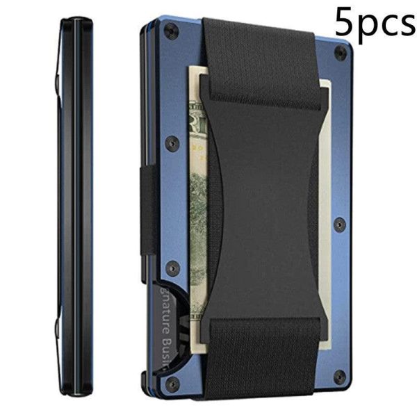 Carbon Fiber Wallet - Rfid Blocking Metal Card Holder Carbon Fiber Wallet - Rfid Blocking Metal Card Holder