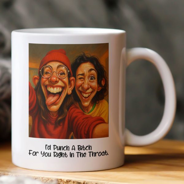 Caricature Your Photo Best Friends - Custom Cartoon Drawing From Photo - Personalized Photo Mug Caricature Your Photo Best Friends - Custom Cartoon Drawing From Photo - Personalized Photo Mug