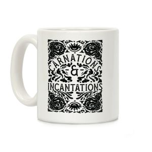 Carnations and Incantations Coffee Mug