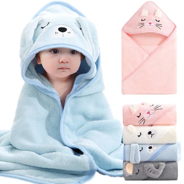 Cartoon Animal Baby Bath Towels Cartoon Animal Baby Bath Towels