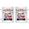 Cartoon Better Than Being Your Mother Father - Gift For Daughter, Gift For Son - Personalized Mug Cartoon Better Than Being Your Mother Father - Gift For Daughter, Gift For Son - Personalized Mug