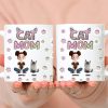 Cartoon Cat Mom Lovely Chibi - Personalized 3D Inflated Effect Ceramic Mug - Gift For Cat Lovers | CLP15 NA94 Cartoon Cat Mom Lovely Chibi - Personalized 3D Inflated Effect Ceramic Mug - Gift For Cat Lovers | CLP15 NA94
