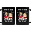 Cartoon Couple After Years You're Still Hotter Than This Coffee - Gift For Couples - Personalized Mug Cartoon Couple After Years You're Still Hotter Than This Coffee - Gift For Couples - Personalized Mug