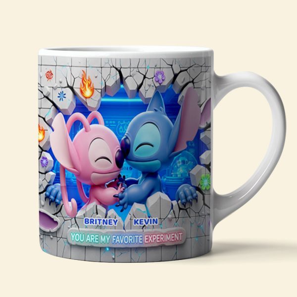 Cartoon Couple Coffee Mug - Personalized Gifts For Couple 04ohdt050625 Cartoon Couple Coffee Mug - Personalized Gifts For Couple 04ohdt050625