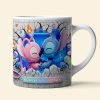 Cartoon Couple Coffee Mug - Personalized Gifts For Couple 04ohdt050625 Cartoon Couple Coffee Mug - Personalized Gifts For Couple 04ohdt050625