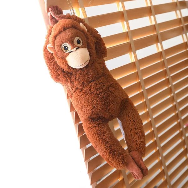 Cartoon Gorilla Plush Toy - Soft, Cuddly Companion for Kids & Decor Cartoon Gorilla Plush Toy - Soft, Cuddly Companion for Kids & Decor
