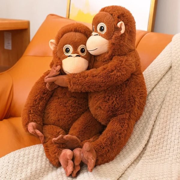 Cartoon Gorilla Plush Toy - Soft, Cuddly Companion for Kids & Decor Cartoon Gorilla Plush Toy - Soft, Cuddly Companion for Kids & Decor