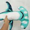 Cartoon Hammer Shark Plush Toy - Adorable Sea Creature Pillow for Kids