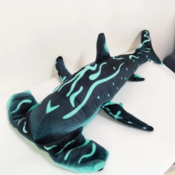 Cartoon Hammer Shark Plush Toy - Adorable Sea Creature Pillow for Kids