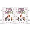 Cartoon Pet Fur Mom Lovely Chibi - Personalized 3D Inflated Effect Ceramic Mug - Gift For Pet Lovers | CLP15 NA94 Cartoon Pet Fur Mom Lovely Chibi - Personalized 3D Inflated Effect Ceramic Mug - Gift For Pet Lovers | CLP15 NA94
