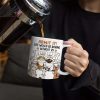 Cat Dad Admit It Life Would Be Boring Without Me - Personalized White Edge-to-Edge Mug Cat Dad Admit It Life Would Be Boring Without Me - Personalized White Edge-to-Edge Mug