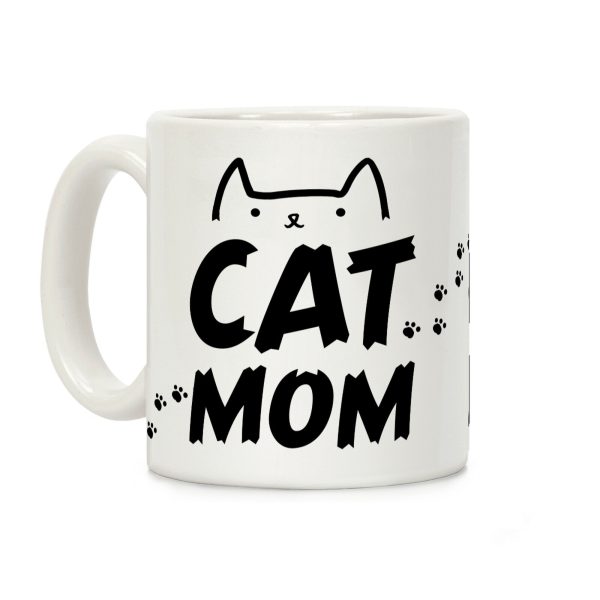 Cat Mom Coffee Mug Cat Mom Coffee Mug