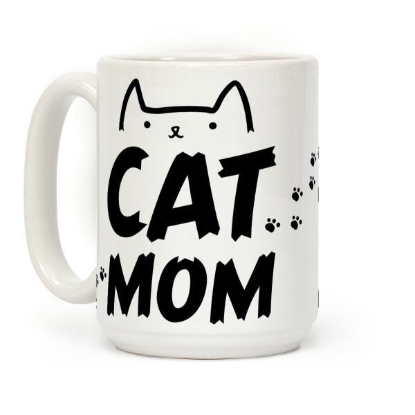 Cat Mom Coffee Mug Cat Mom Coffee Mug