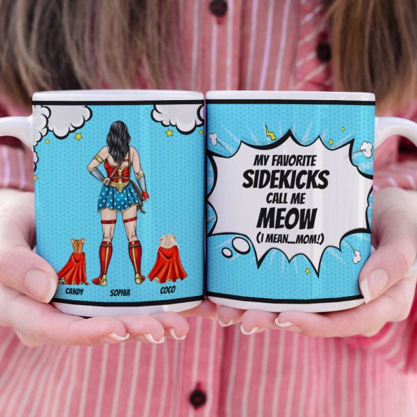 Cat Mom DR-WHM-03DNTI240423TM Personalized Mug Cat Mom DR-WHM-03DNTI240423TM Personalized Mug