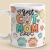 Cat Mom Eat Drink And Be Merry - Dog & Cat Personalized Custom 3D Inflated Effect Printed Mug - Christmas Gift For Pet Owners, Pet Lovers Cat Mom Eat Drink And Be Merry - Dog & Cat Personalized Custom 3D Inflated Effect Printed Mug - Christmas Gift For Pet Owners, Pet Lovers