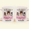 Cat Mom Inside - Personalized Mug - Birthday Gift For Cat Mom, Cat Lover, Fur Mama Cat Mom Inside - Personalized Mug - Birthday Gift For Cat Mom, Cat Lover, Fur Mama