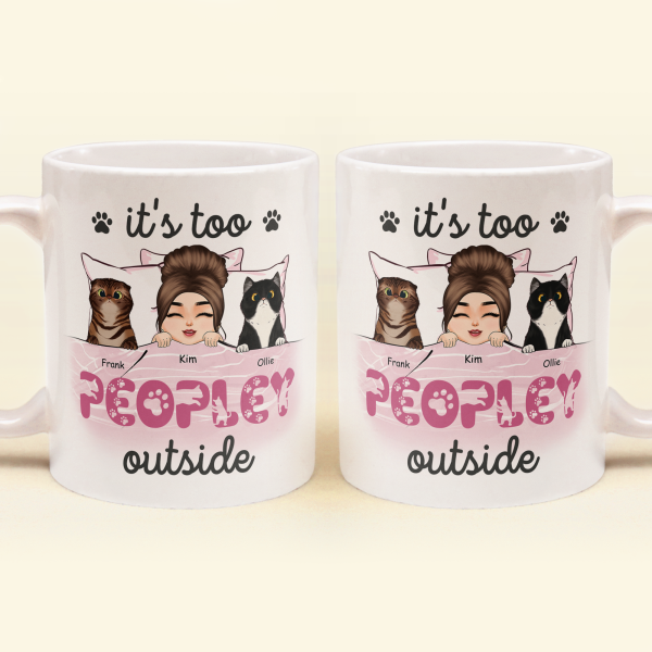 Cat Mom Inside - Personalized Mug - Birthday Gift For Cat Mom, Cat Lover, Fur Mama Cat Mom Inside - Personalized Mug - Birthday Gift For Cat Mom, Cat Lover, Fur Mama