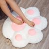 Cat Paw Plush Floor Cushion Soft Large Seat Pillow Cat Paw Plush Floor Cushion Soft Large Seat Pillow