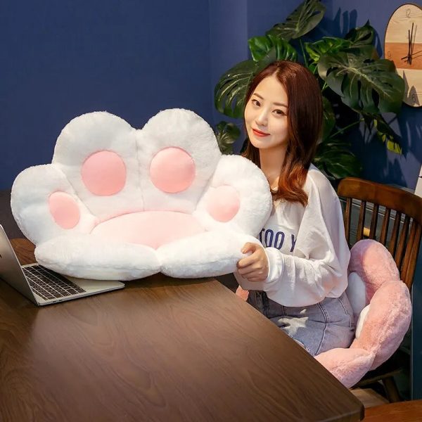 Cat Paw Plush Floor Cushion Soft Large Seat Pillow Cat Paw Plush Floor Cushion Soft Large Seat Pillow