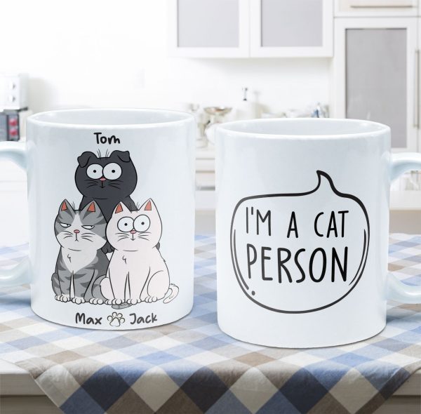 Cat Person - Personalized Mug Cat Person - Personalized Mug