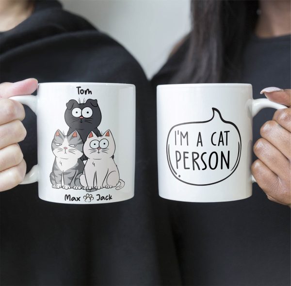 Cat Person - Personalized Mug Cat Person - Personalized Mug