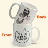 Cat Person - Personalized Mug Cat Person - Personalized Mug