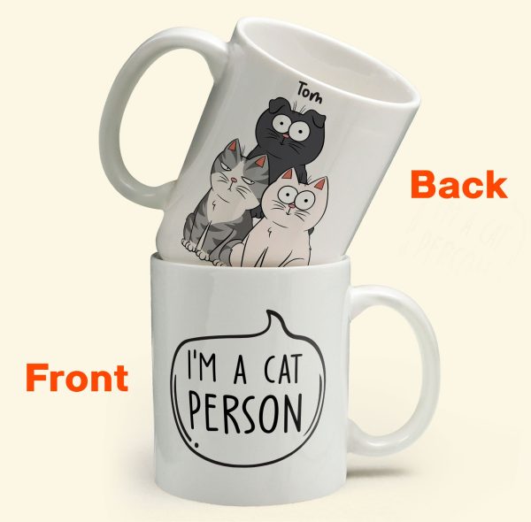 Cat Person - Personalized Mug Cat Person - Personalized Mug