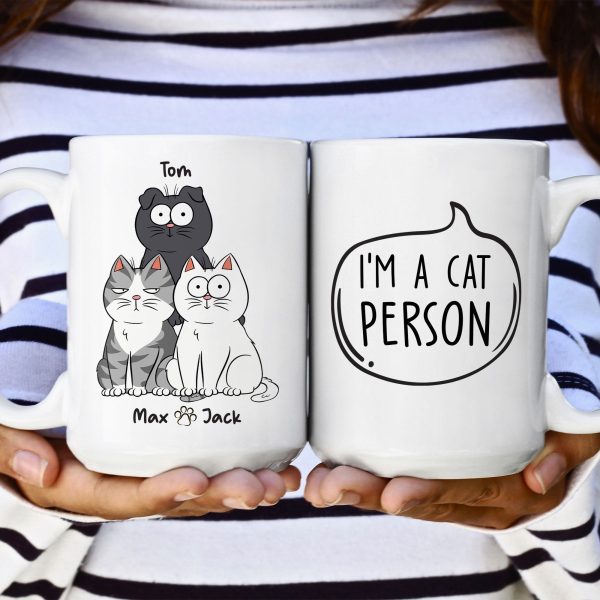 Cat Person - Personalized Mug Cat Person - Personalized Mug