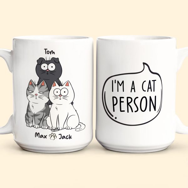 Cat Person - Personalized Mug Cat Person - Personalized Mug