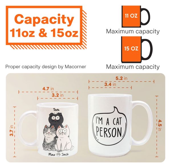 Cat Person - Personalized Mug Cat Person - Personalized Mug
