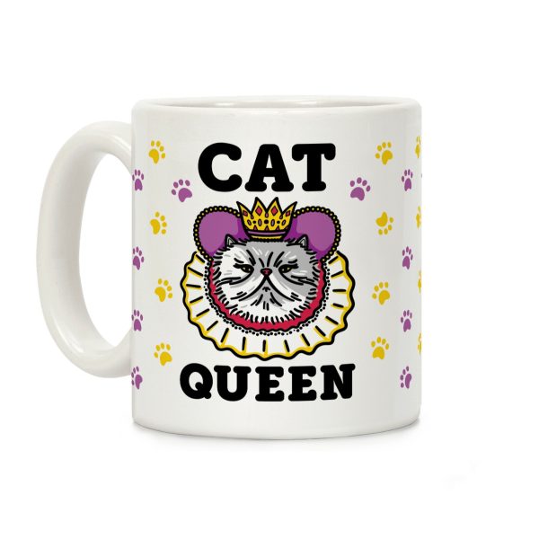 Cat Queen Coffee Mug Cat Queen Coffee Mug