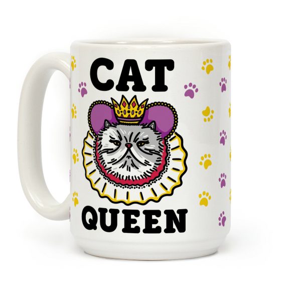 Cat Queen Coffee Mug Cat Queen Coffee Mug