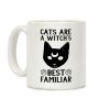 Cats are a Witch's Best Familiar Coffee Mug