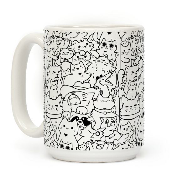 CATS CATS CATS! Coffee Mug CATS CATS CATS! Coffee Mug