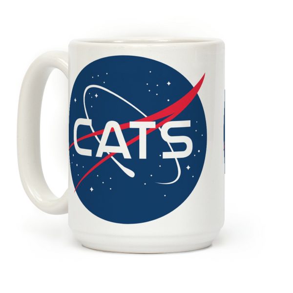 Cats Nasa Parody Coffee Mug Cats Nasa Parody Coffee Mug
