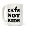 Cats Not Kids Coffee Mug