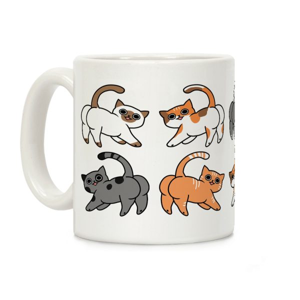 Cats With Buttcheeks Coffee Mug Cats With Buttcheeks Coffee Mug