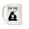 Caw-fee Coffee Mug Caw-fee Coffee Mug