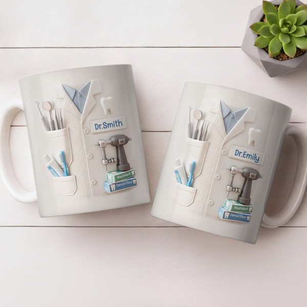 Celebrate A Beautiful Smile Every Day With Our Custom Dentist Mug - Personalized Custom Coffee Mug - DOC075_MG Celebrate A Beautiful Smile Every Day With Our Custom Dentist Mug - Personalized Custom Coffee Mug - DOC075_MG