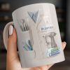 Celebrate A Beautiful Smile Every Day With Our Custom Dentist Mug - Personalized Custom Coffee Mug - DOC075_MG Celebrate A Beautiful Smile Every Day With Our Custom Dentist Mug - Personalized Custom Coffee Mug - DOC075_MG