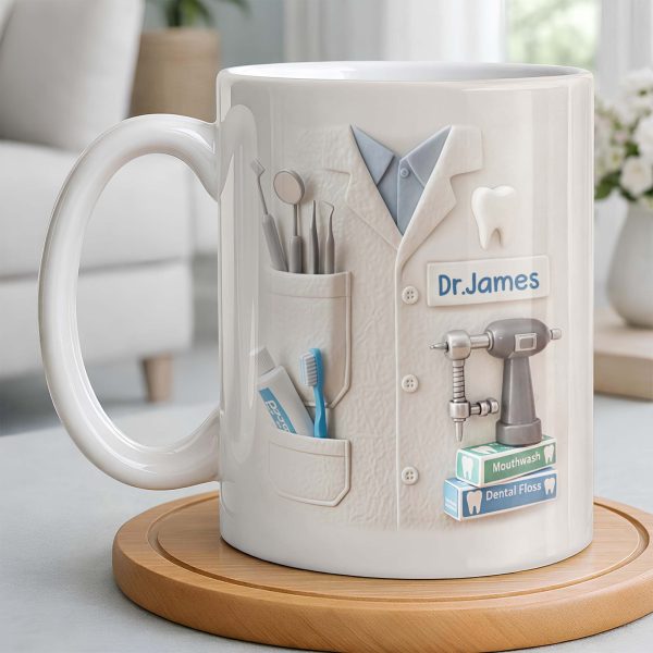 Celebrate A Beautiful Smile Every Day With Our Custom Dentist Mug - Personalized Custom Coffee Mug - DOC075_MG Celebrate A Beautiful Smile Every Day With Our Custom Dentist Mug - Personalized Custom Coffee Mug - DOC075_MG