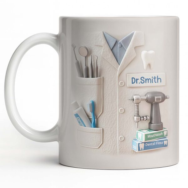 Celebrate A Beautiful Smile Every Day With Our Custom Dentist Mug - Personalized Custom Coffee Mug - DOC075_MG Celebrate A Beautiful Smile Every Day With Our Custom Dentist Mug - Personalized Custom Coffee Mug - DOC075_MG