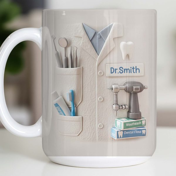 Celebrate A Beautiful Smile Every Day With Our Custom Dentist Mug - Personalized Custom Coffee Mug - DOC075_MG Celebrate A Beautiful Smile Every Day With Our Custom Dentist Mug - Personalized Custom Coffee Mug - DOC075_MG