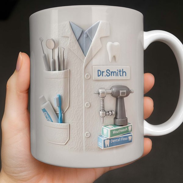 Celebrate A Beautiful Smile Every Day With Our Custom Dentist Mug - Personalized Custom Coffee Mug - DOC075_MG Celebrate A Beautiful Smile Every Day With Our Custom Dentist Mug - Personalized Custom Coffee Mug - DOC075_MG