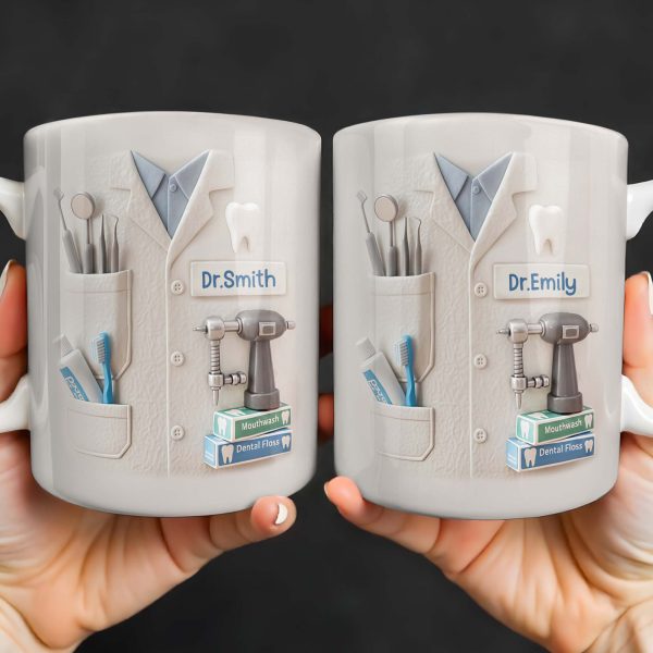 Celebrate A Beautiful Smile Every Day With Our Custom Dentist Mug - Personalized Custom Coffee Mug - DOC075_MG Celebrate A Beautiful Smile Every Day With Our Custom Dentist Mug - Personalized Custom Coffee Mug - DOC075_MG