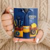 Celebrate Craftsmanship With Tool Belt Design - Personalized Custom Coffee Mug - JBS093_MG Celebrate Craftsmanship With Tool Belt Design - Personalized Custom Coffee Mug - JBS093_MG
